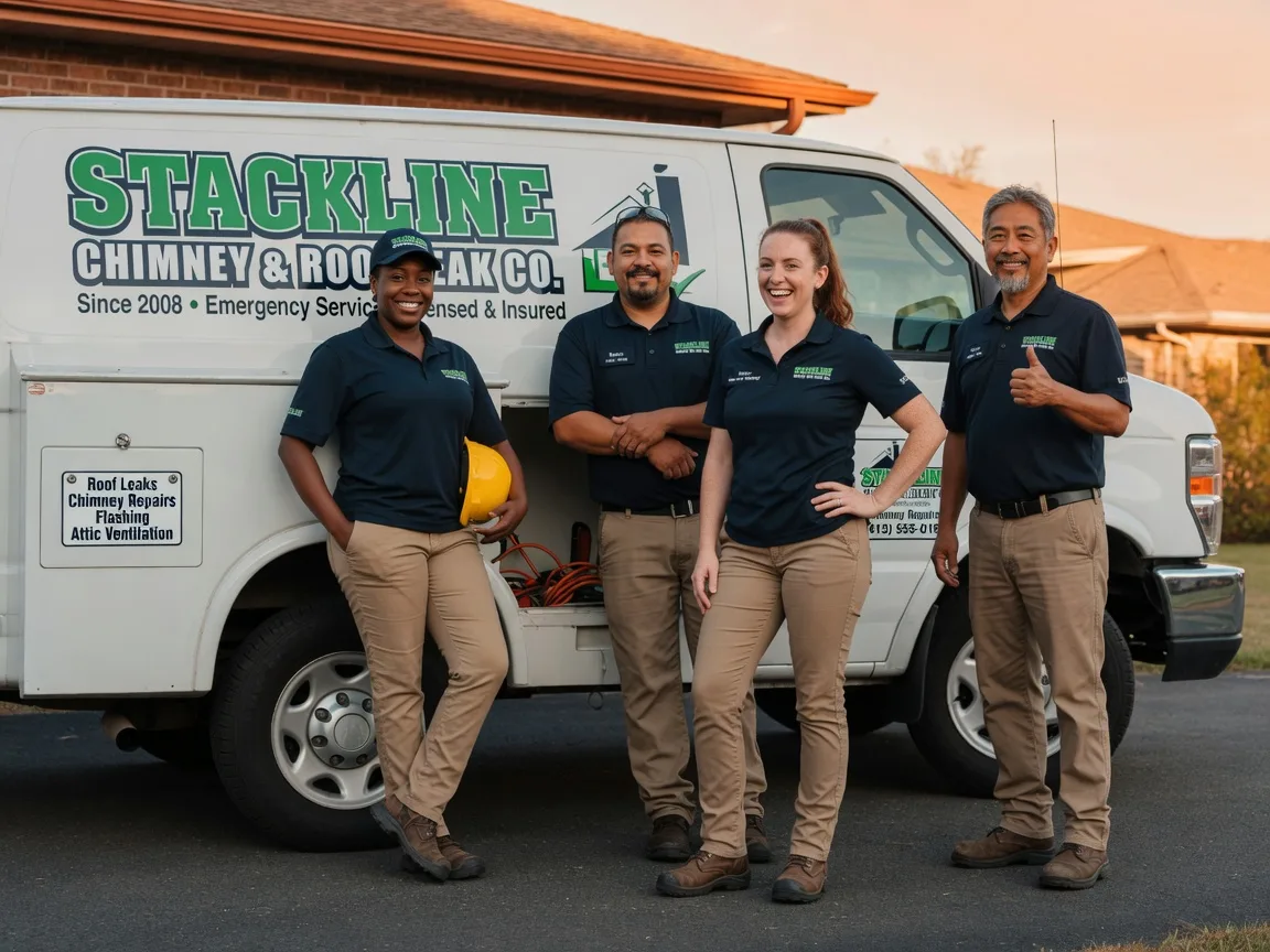 Chimney flashing repair company in Maurice, IA
